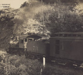 Train at Tallulah Falls